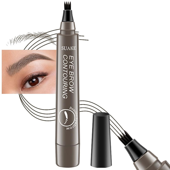 SUAKE Øjenbrynsfarve / Eyebrow Tint Pen #4 Gråbrun