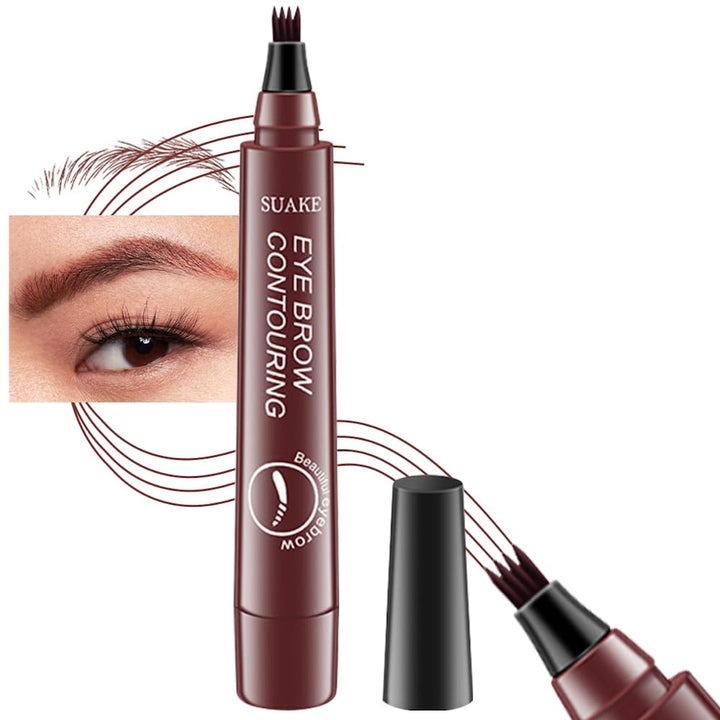 SUAKE Øjenbrynsfarve / Eyebrow Tint Pen #3 Rødbrun