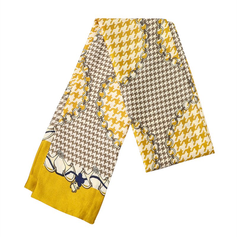 Bella Silketørklæde - Gul - Tørklæder - Chris Rubin