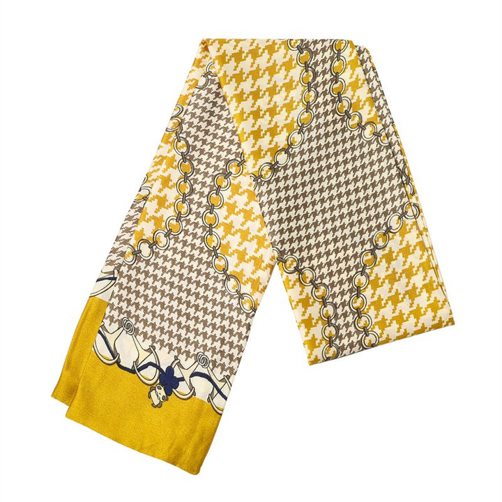 Bella Silketørklæde - Gul - Tørklæder - Chris Rubin