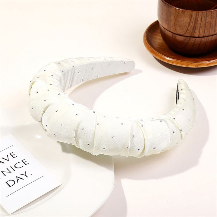 Chris Rubin Kiara Hårbøjle - White - Hårbøjler - Chris Rubin