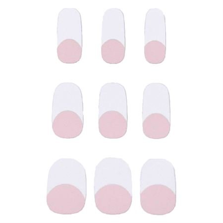 Gel Negle Stickers | Classic French (JK - 331) - Negle Stickers - UNIQ