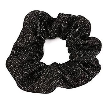 Glimmer & Glitter Scrunchie - Sort - Scrunchies - Stylemekka.dk