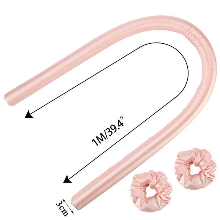 Heatless Hair Curlers - Få smukke krøller uden varme - Lyserød - SOHO