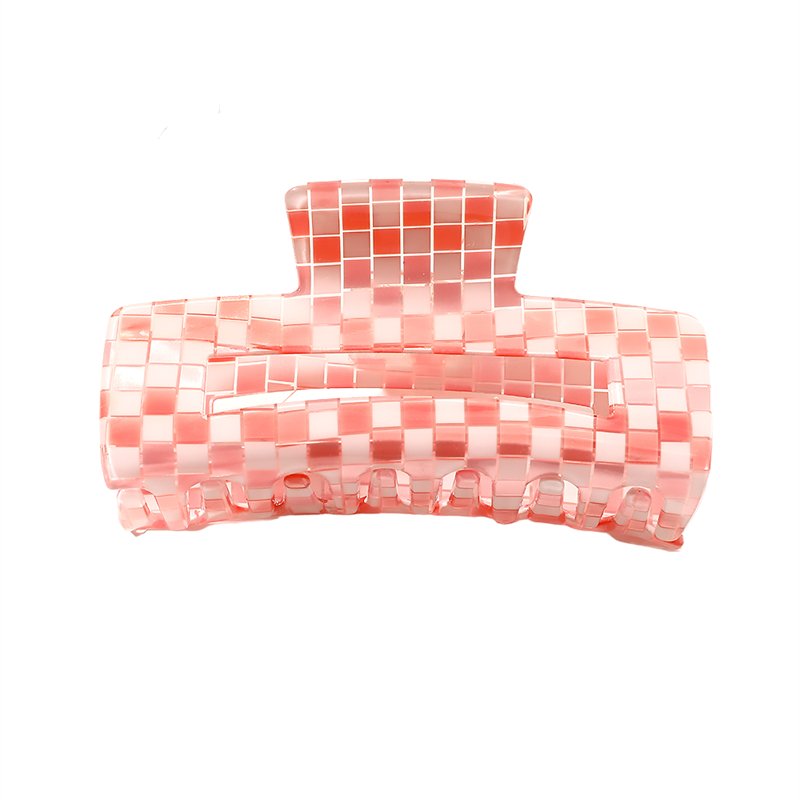 Ruby Hårklemme | Peach Check - Hårklemmer - Chris Rubin