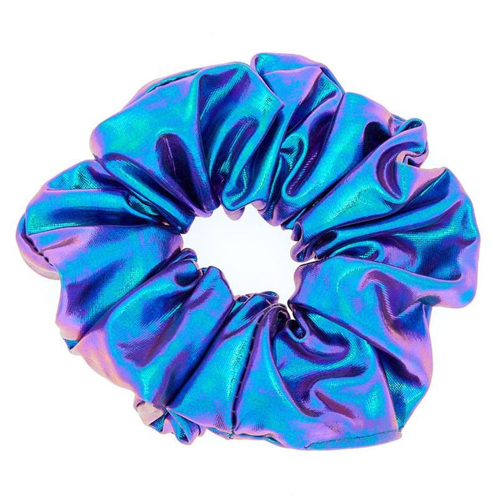 Scrunchie Hårelastik - Metallic Mermaid - Lilla - Scrunchies - Stylemekka.dk
