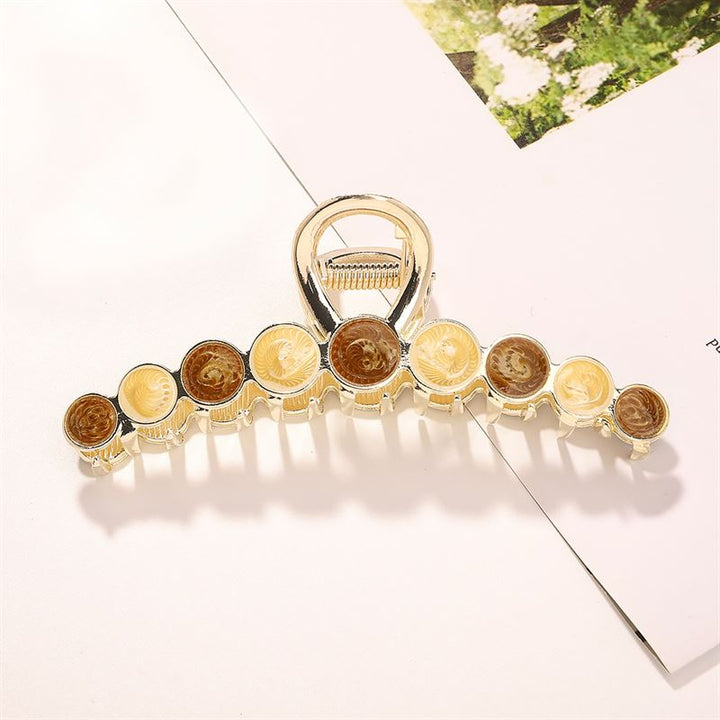 SOHO Becca Hårklemme - Hazelnut - Hårklemmer - SOHO