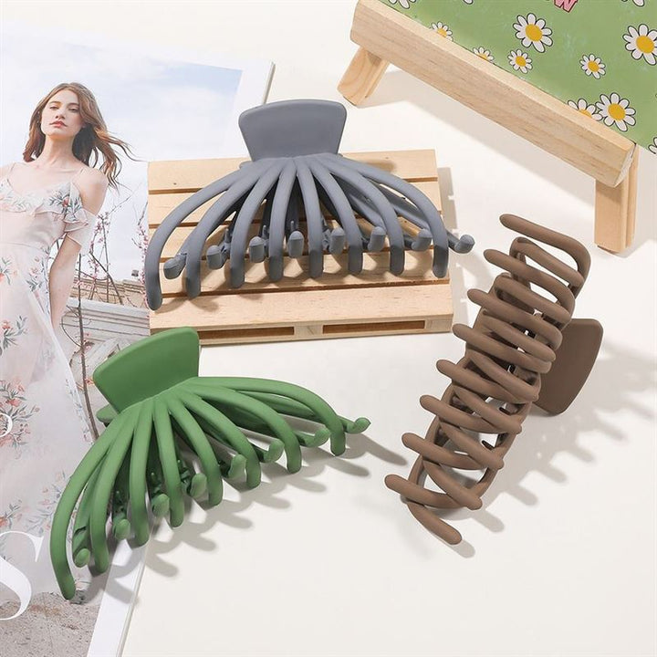 SOHO Elida Hårklemme - Grøn - Hårklemmer - SOHO