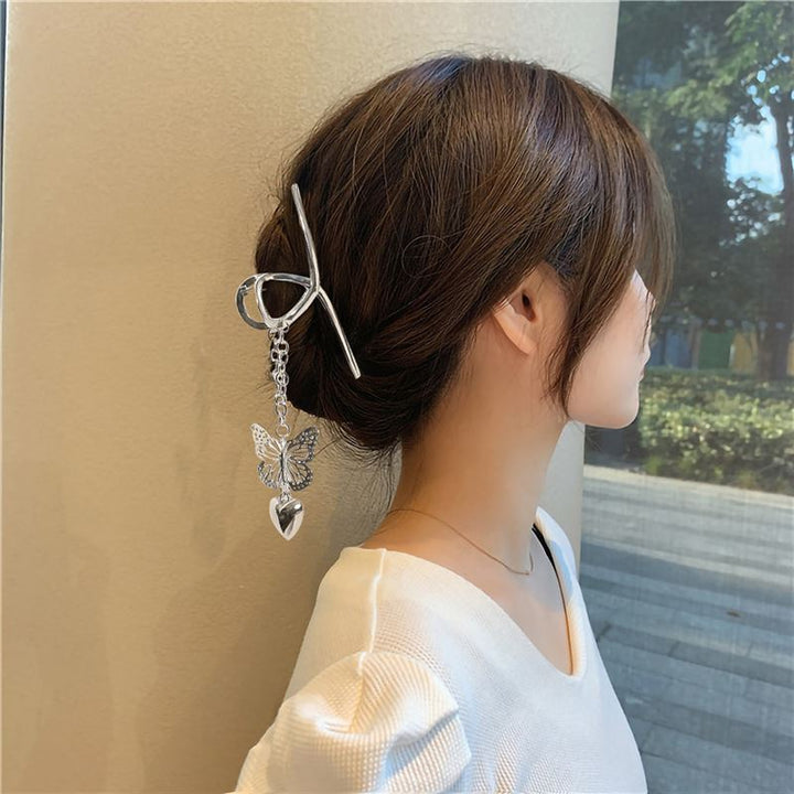 SOHO Emy Metal Hårklemme - Sommerfugl - Hårklemmer - SOHO