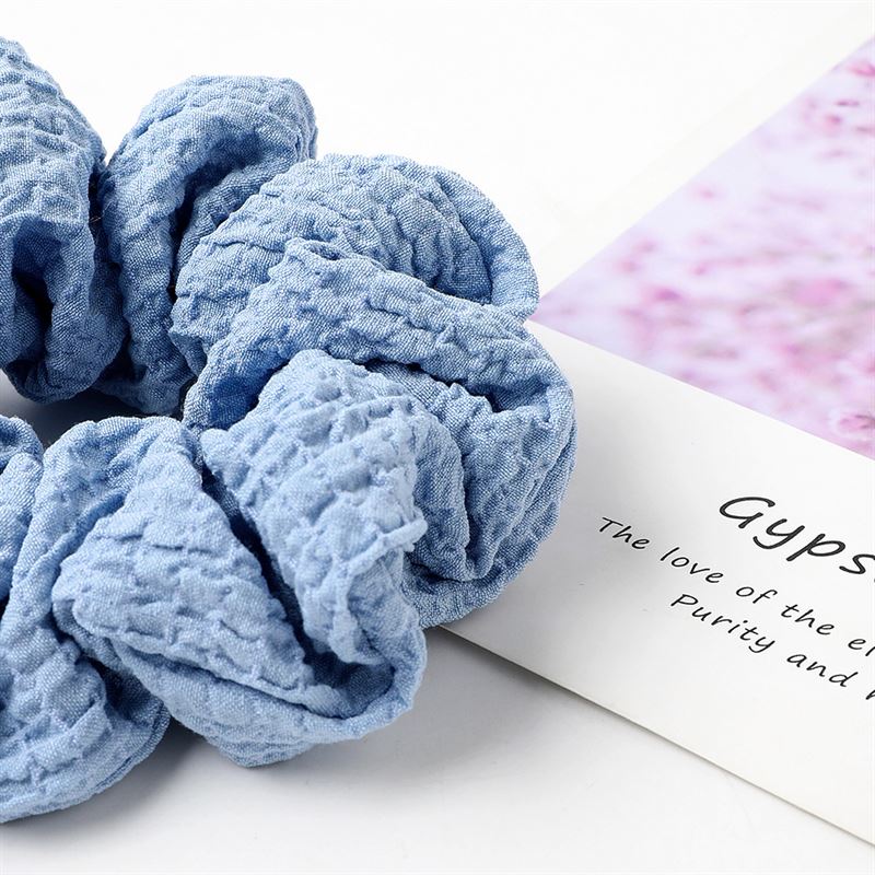 SOHO Frida Scrunchie - Blå - Scrunchies - SOHO