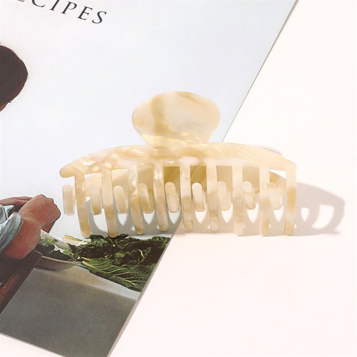 SOHO Gaja Hårklemme - Beige Marble - Hårklemmer - SOHO