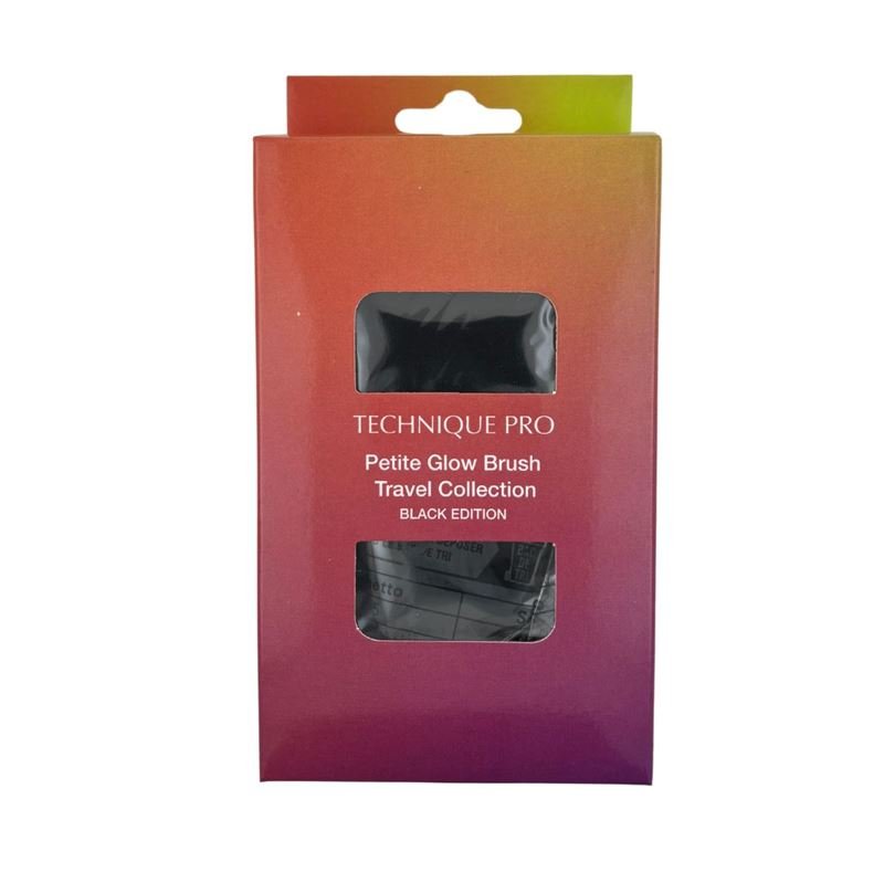 Technique PRO Petite Glow Brush Travel Set - Sort - Technique PRO