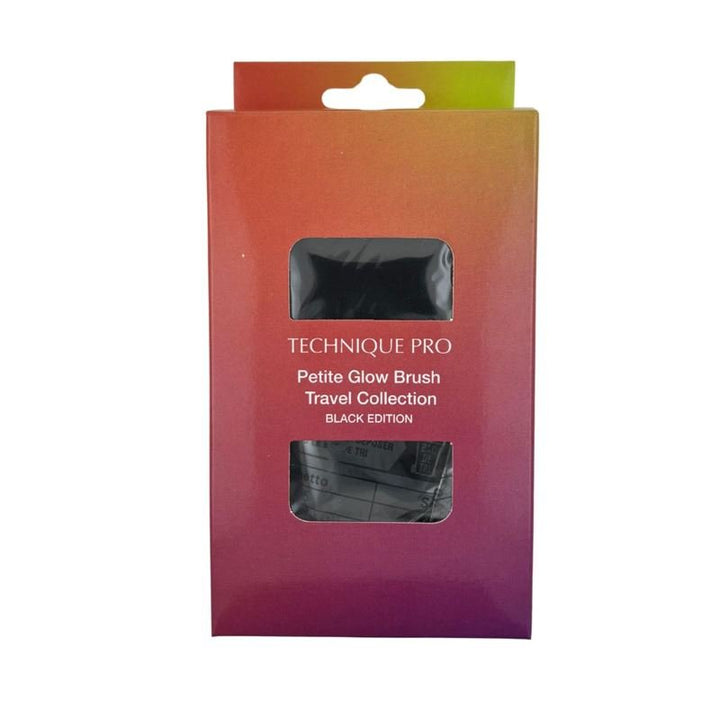 Technique PRO Petite Glow Brush Travel Set - Sort - Technique PRO