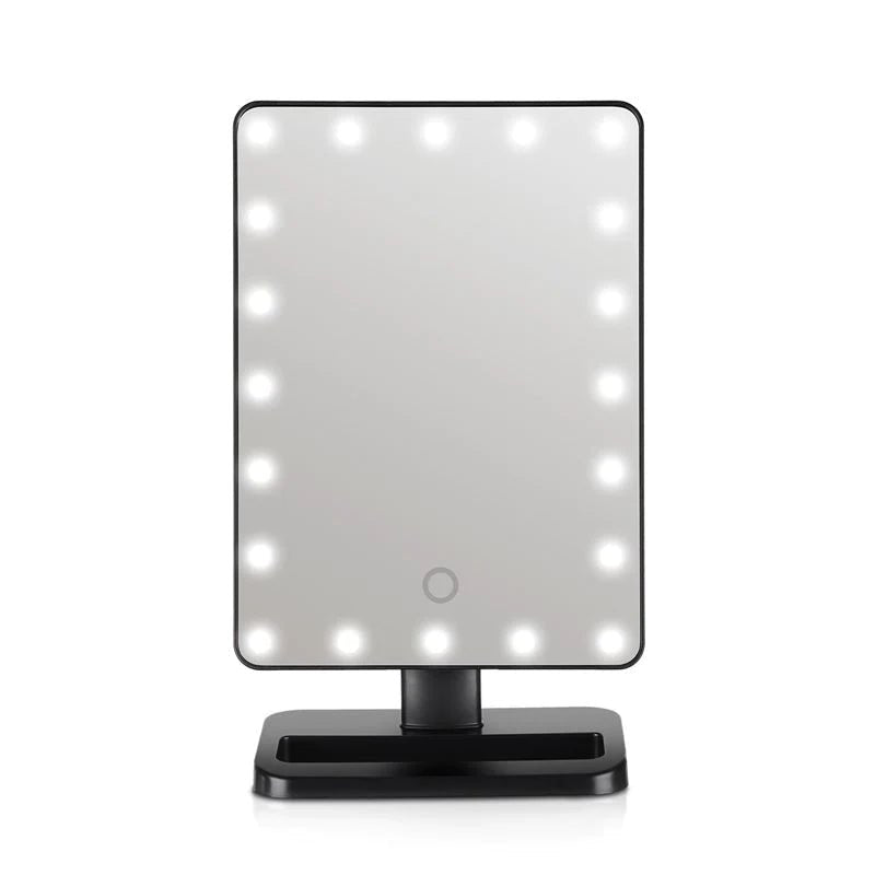 UNIQ Hollywood Classic 20 LED Spejl | Sort - Makeup spejle - UNIQ