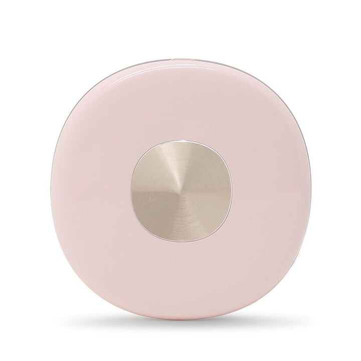 UNIQ Kompakt Dobbeltsiddet Rejsespejl med LED | Inklusiv Forstørrelse | Lyserød - Makeup spejle - UNIQ