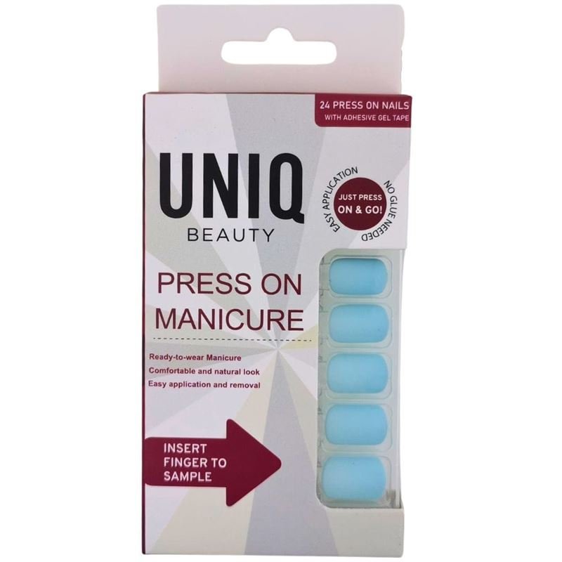 UNIQ Kunstige Negle | Press - On | Baby Blue - Kunstige negle - UNIQ