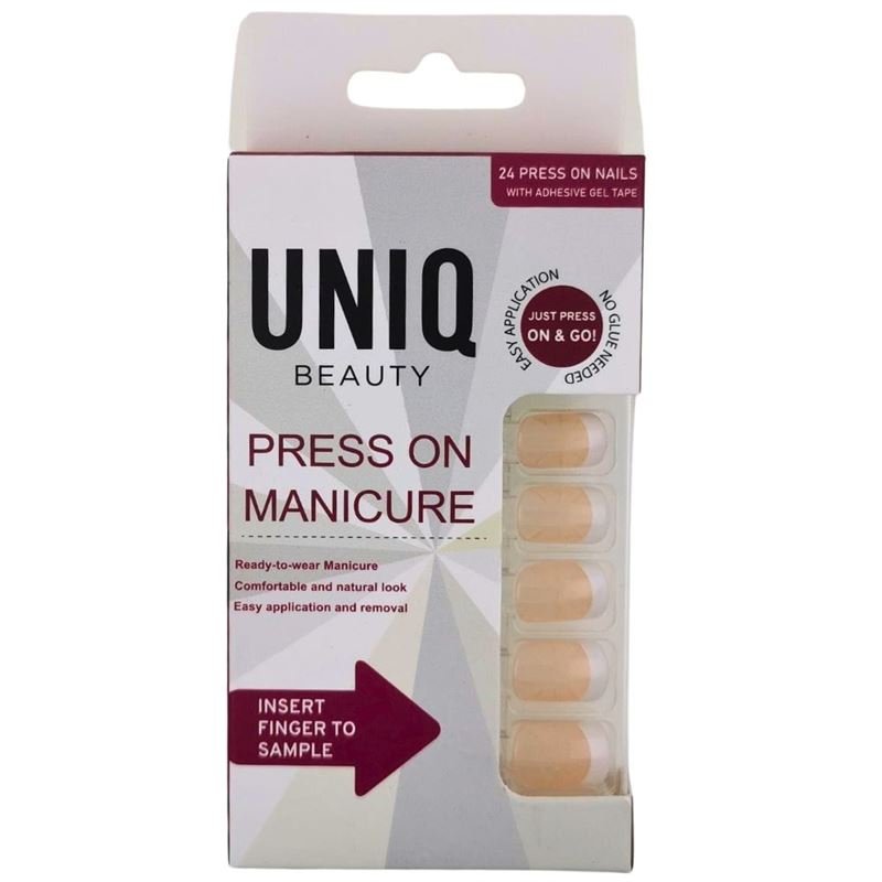 UNIQ Kunstige Negle | Press - On | French Nails - Kunstige negle - UNIQ