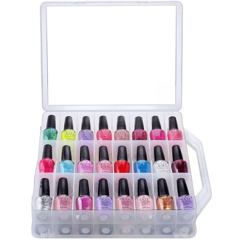 UNIQ Neglelak Universal Organizer - opbevaring med 48 rum - UNIQ