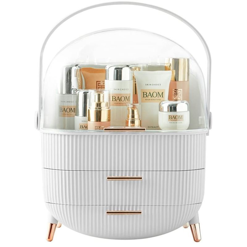 UNIQ Retro Makeup Box | Organizer | Hvid - Organizer - UNIQ