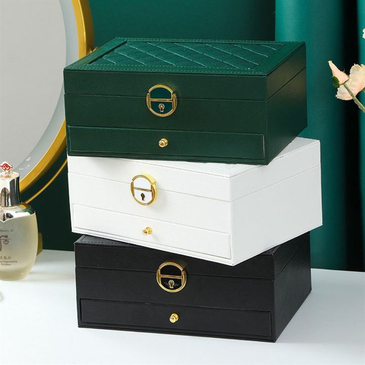 UNIQ Smykkeskrin med Skuffe - sort - Smykkeskrin - UNIQ