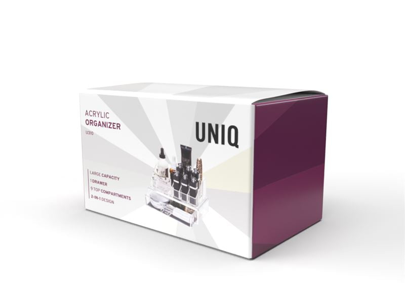 Makeup Akryl Organizer med 1 Skuffe + Top | SF-1061