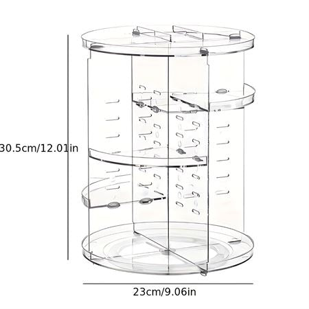 360 graders roterende organizer - Transparent - Organizer - UNIQ