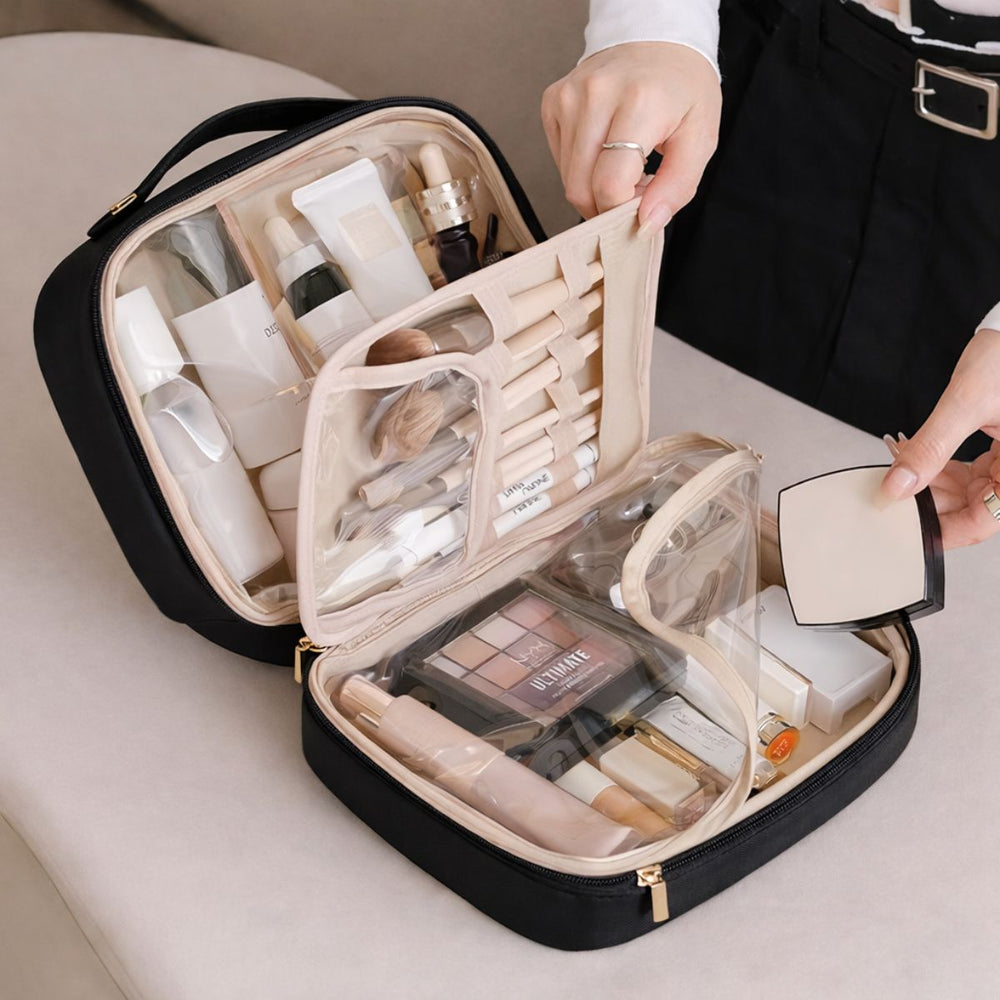 UNIQ Keish Kosmetiktaske - Sort – billede 2