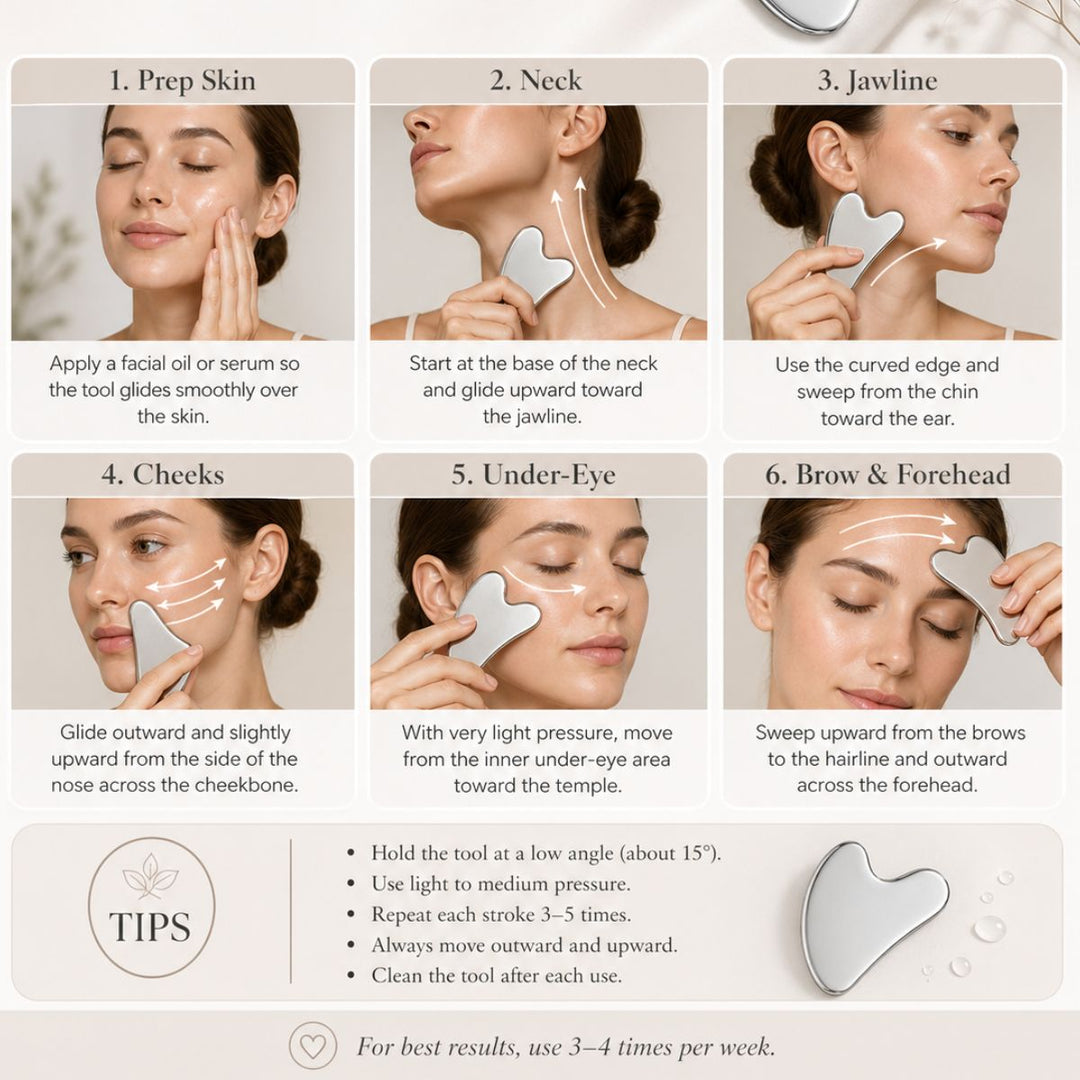 UNIQ Stainless Steel Gua Sha – billede 7