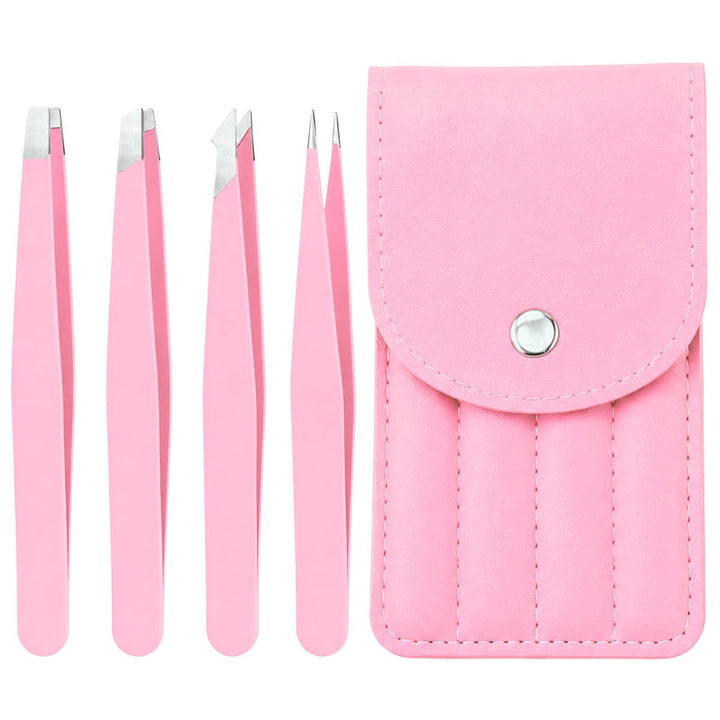 UNIQ Travel Tweezer Pincet Sæt - Pink