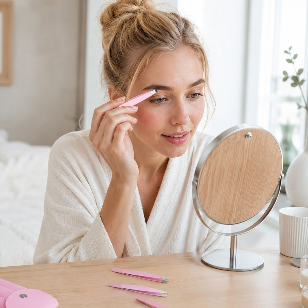 UNIQ Travel Tweezer Pincet Sæt - Pink – billede 3