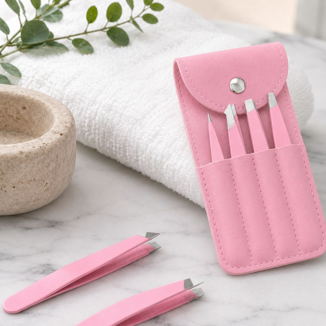 UNIQ Travel Tweezer Pincet Sæt - Pink – billede 6