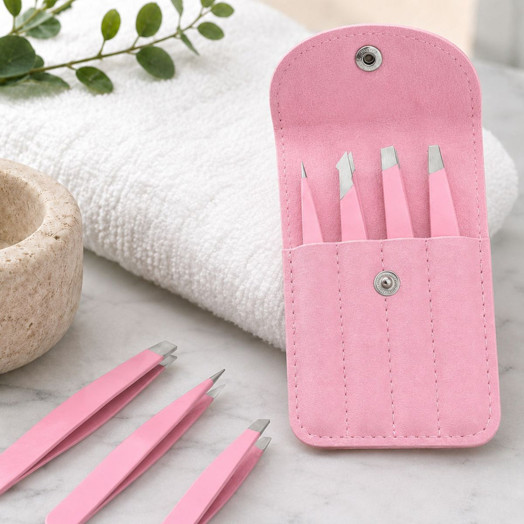 UNIQ Travel Tweezer Pincet Sæt - Pink – billede 7