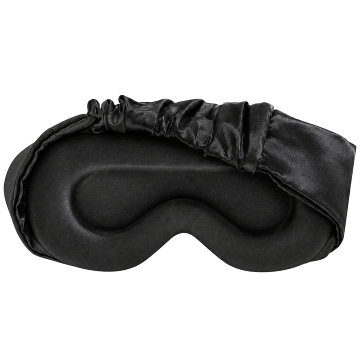 UNIQ Dream Cloud 3D Lysblokerende Satin Sovemaske - Sort