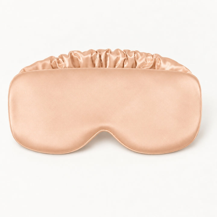 UNIQ Dream Cloud 3D Lysblokerende Satin Sovemaske - Apricot – billede 10