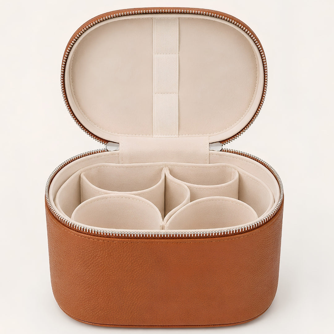 UNIQ Noemie Vanity Beauty Case - Brun – billede 10