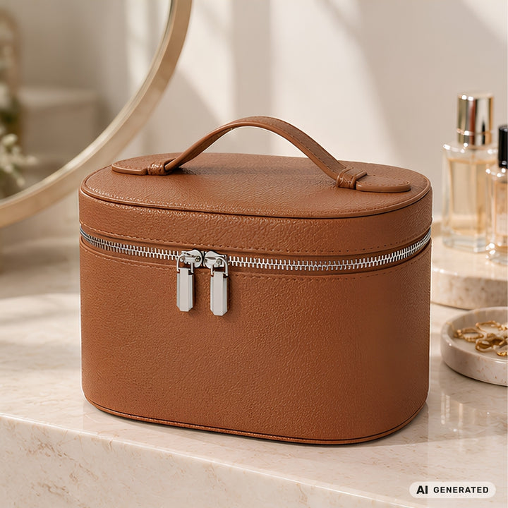 UNIQ Noemie Vanity Beauty Case - Brun – billede 6