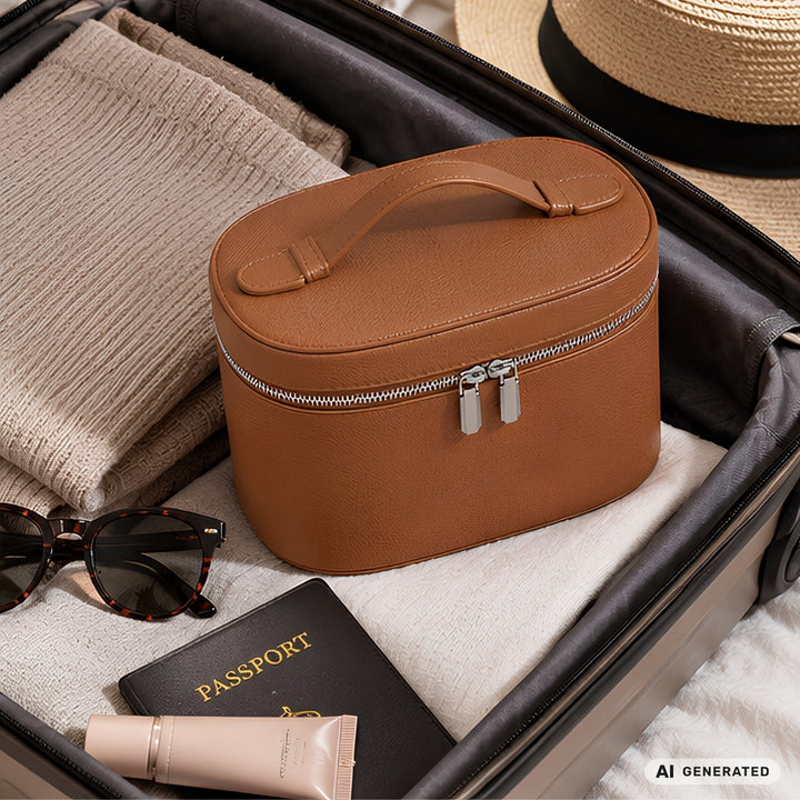 UNIQ Noemie Vanity Beauty Case - Brun – billede 7
