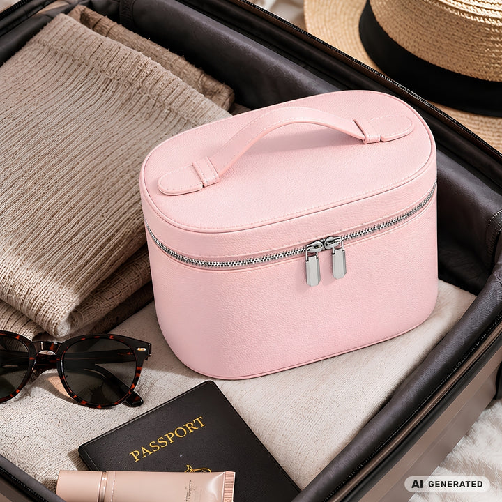UNIQ Noemie Vanity Beauty Case - Bubble Pink – billede 7