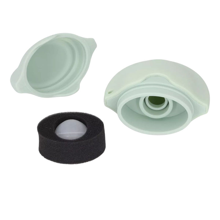UNIQ Silicone Sponge Roller Applicator – Genopfyldelig Rejse Solcreme & Lotion Applikator, 55 ml - Grøn – billede 4