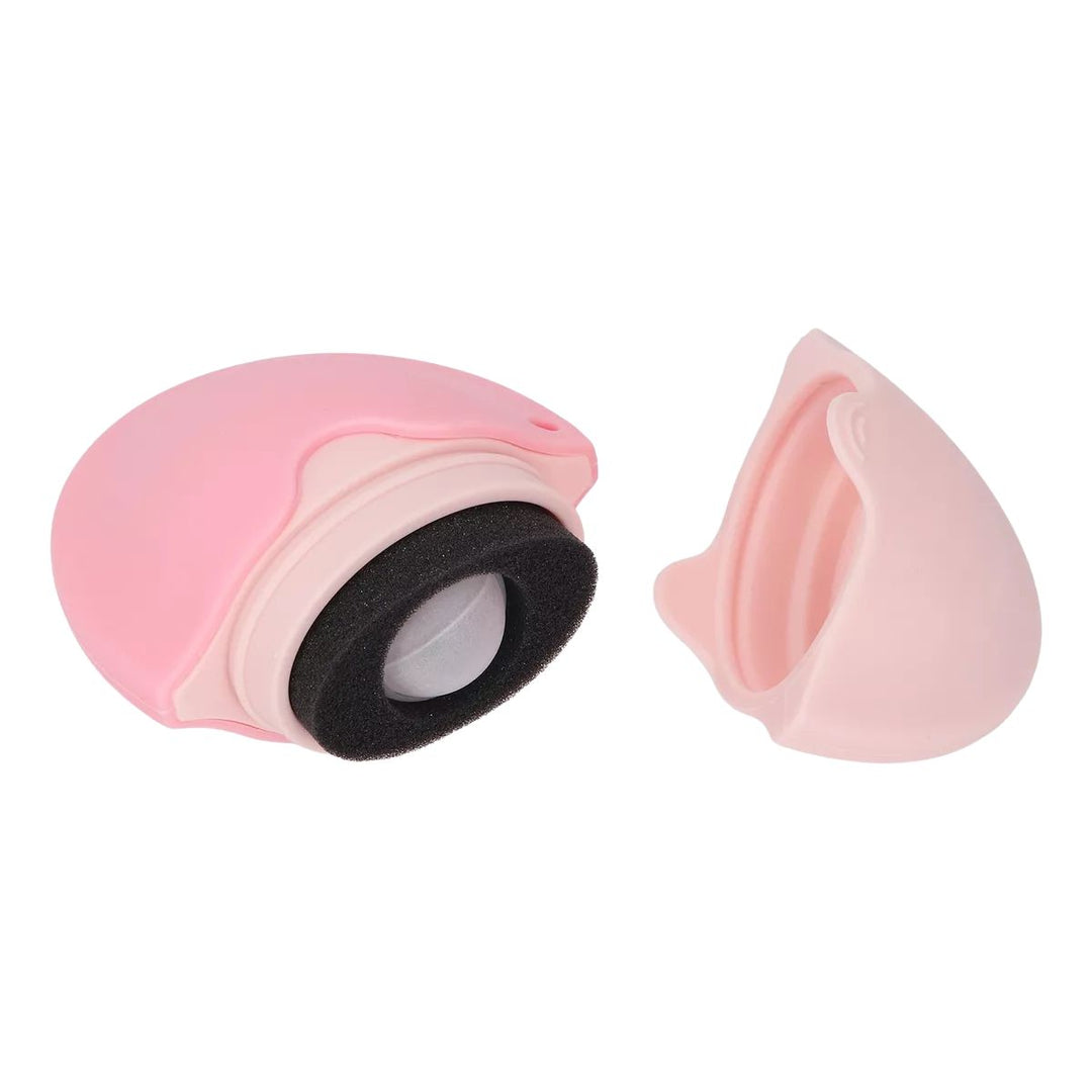 UNIQ Silicone Sponge Roller Applicator – Genopfyldelig Solcreme & Lotion Applikator, 55 ml - Lyserød – billede 7