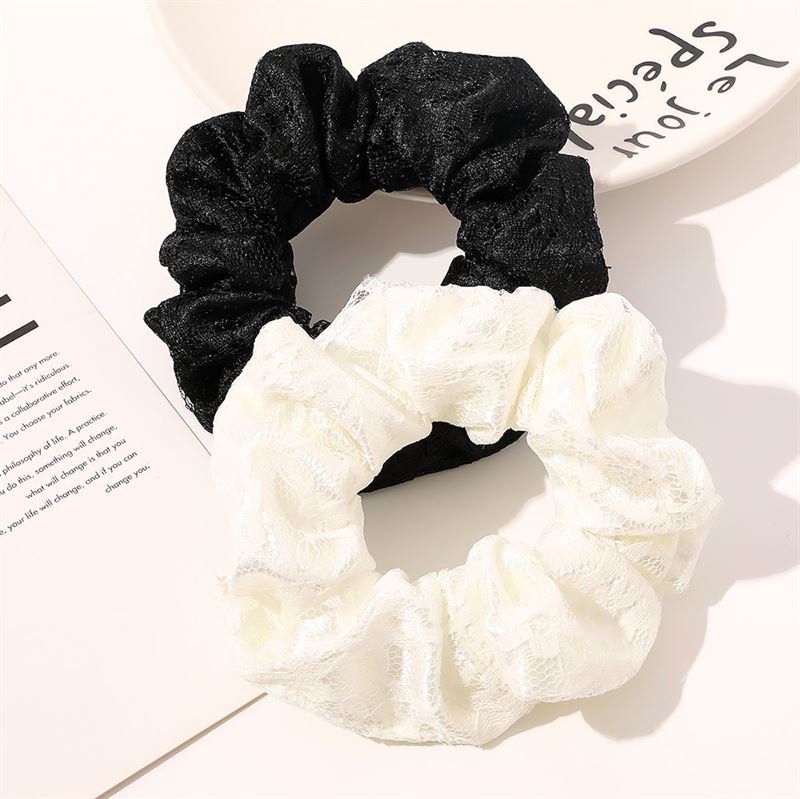 Chris Rubin | Alice Scrunchie | Hvid - Scrunchies - Chris Rubin