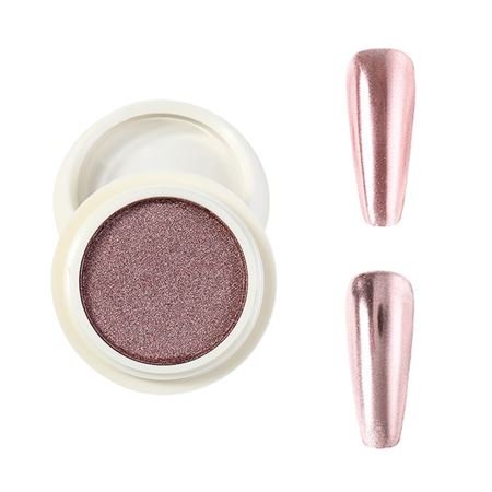 Chrome Powder | Kobber Rosa Guld - Negletilbehør - UNIQ