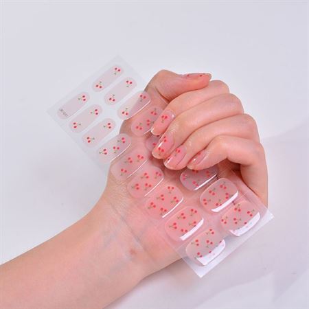 Gel Negle Stickers | Cherry (JK - 041) - Negle Stickers - UNIQ