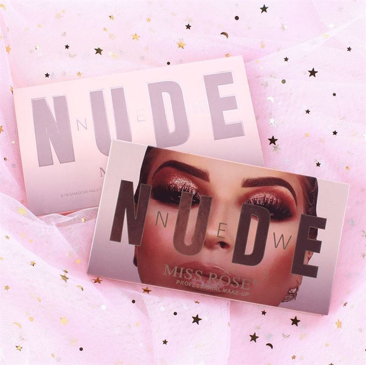 Miss Rose New Nude Eyeshadow Palette, Øjenskygge - Chroma - Makeup - Miss Rose