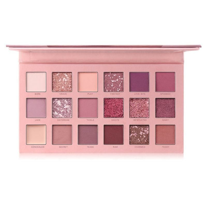 Miss Rose New Nude Eyeshadow Palette, Øjenskygge - Sunset desert - Makeup - Miss Rose