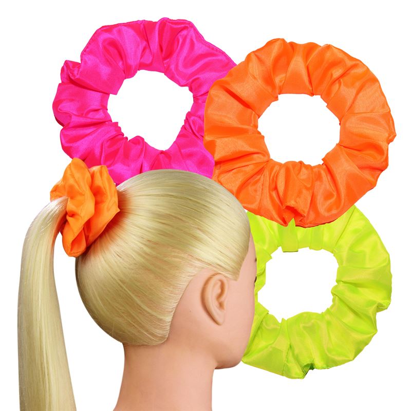 Neon Scrunchie - Neon grøn - Scrunchies - Stylemekka.dk