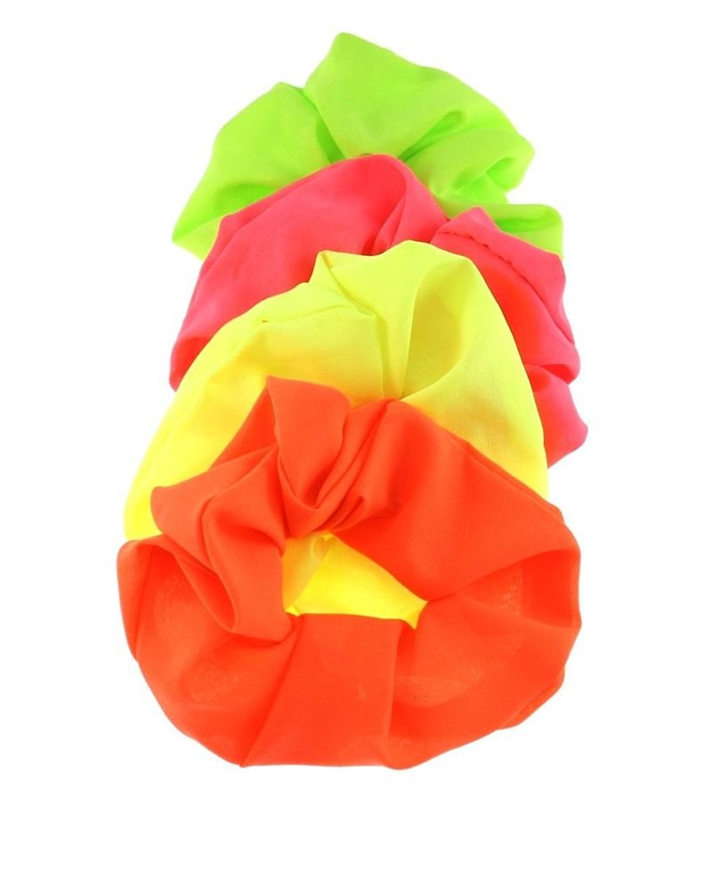 Neon Scrunchie - Neon grøn - Scrunchies - Stylemekka.dk