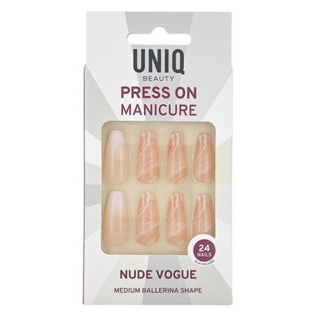 Press On Negle med Lim | Nude Vogue - Kunstige negle - UNIQ