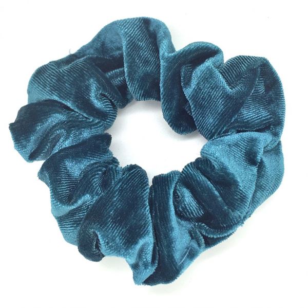 Scrunchie Hårelastik - Dark Mint - Scrunchies - Stylemekka.dk