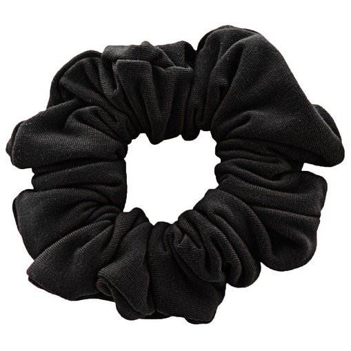 Scrunchie - Velour & elastisk - Sort - Scrunchies - Stylemekka.dk